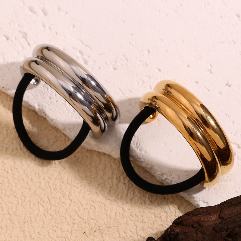 Double Layer Half Circle Hair Rope-steel Metal Double Layer Semi-circular Hair Rope