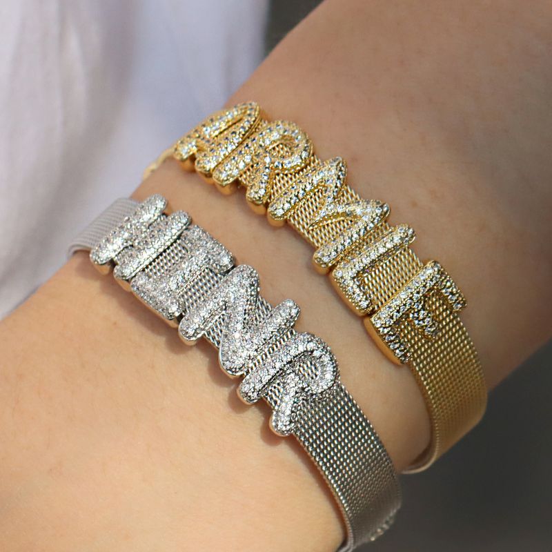 Gold Bracelet Copper Gold Plated Belt Buckle Bracelet