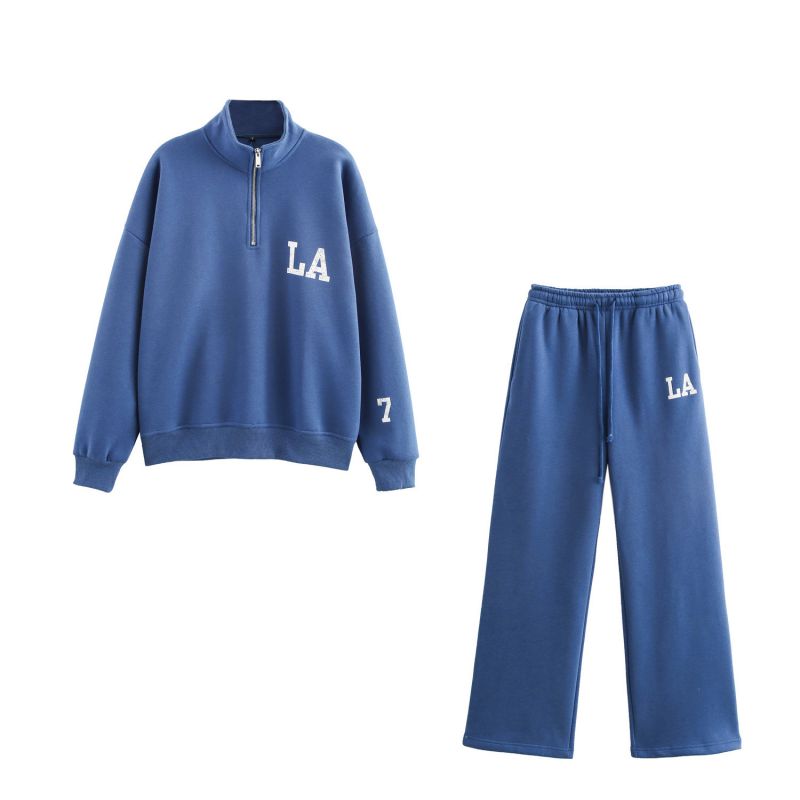 Sudadera De Punto Con Cremallera Y Cuello Alto