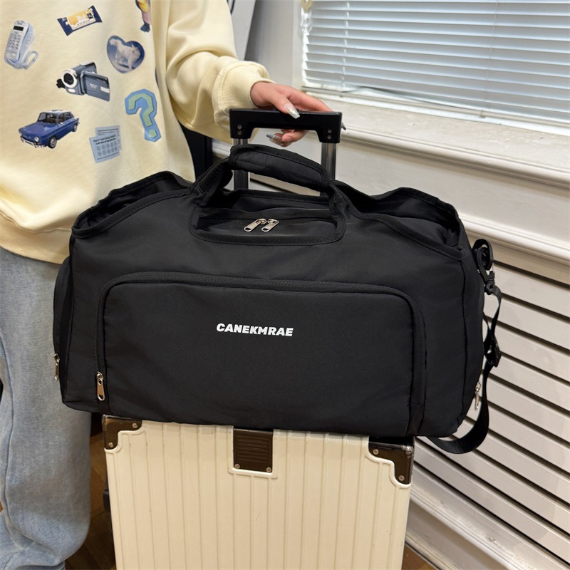 Bolsa De Gimnasio De Nailon De Gran Capacidad.