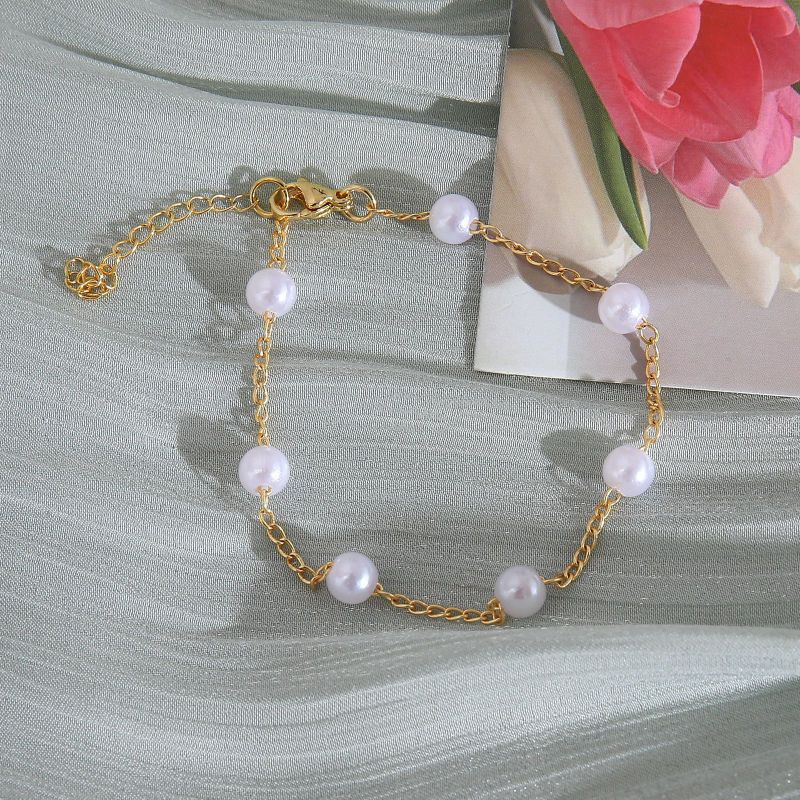 Conjunto De Pulsera Con Cuentas De Cobre