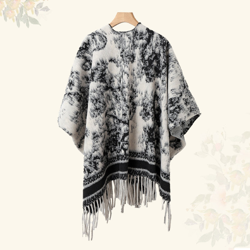 Chal Estampado De Poliéster