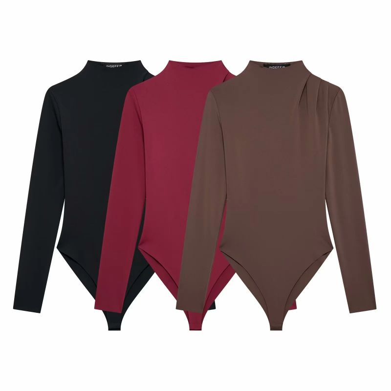 Mono Combinado Con Cuello Redondo