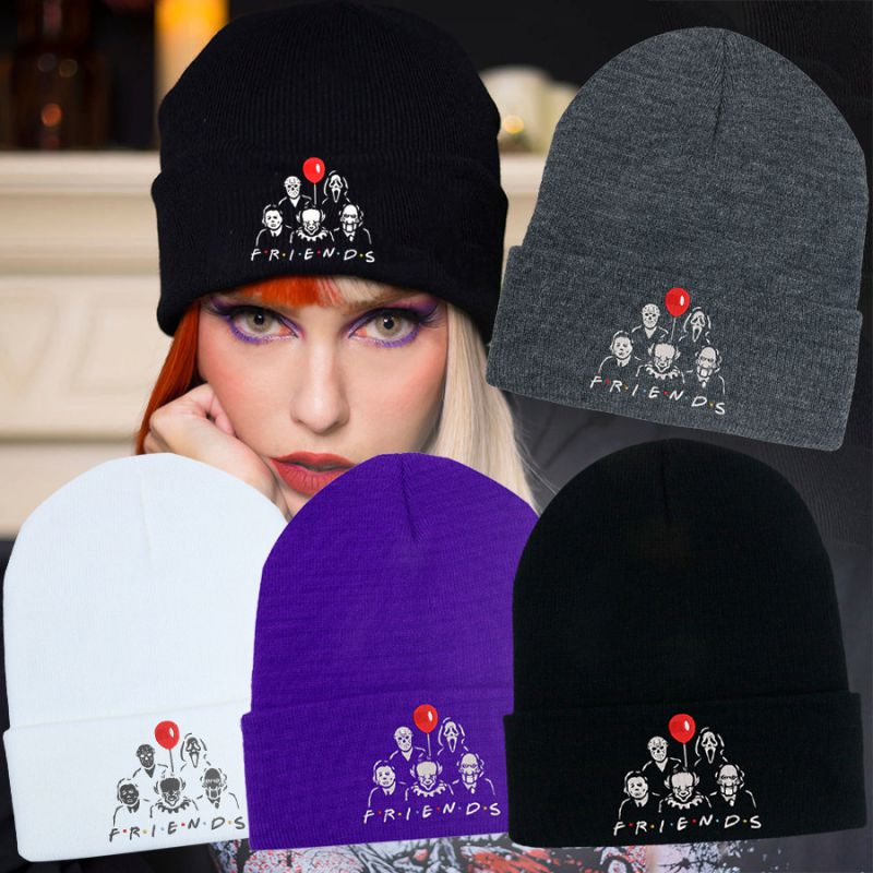 Gorro Bordado Payaso Acrílico