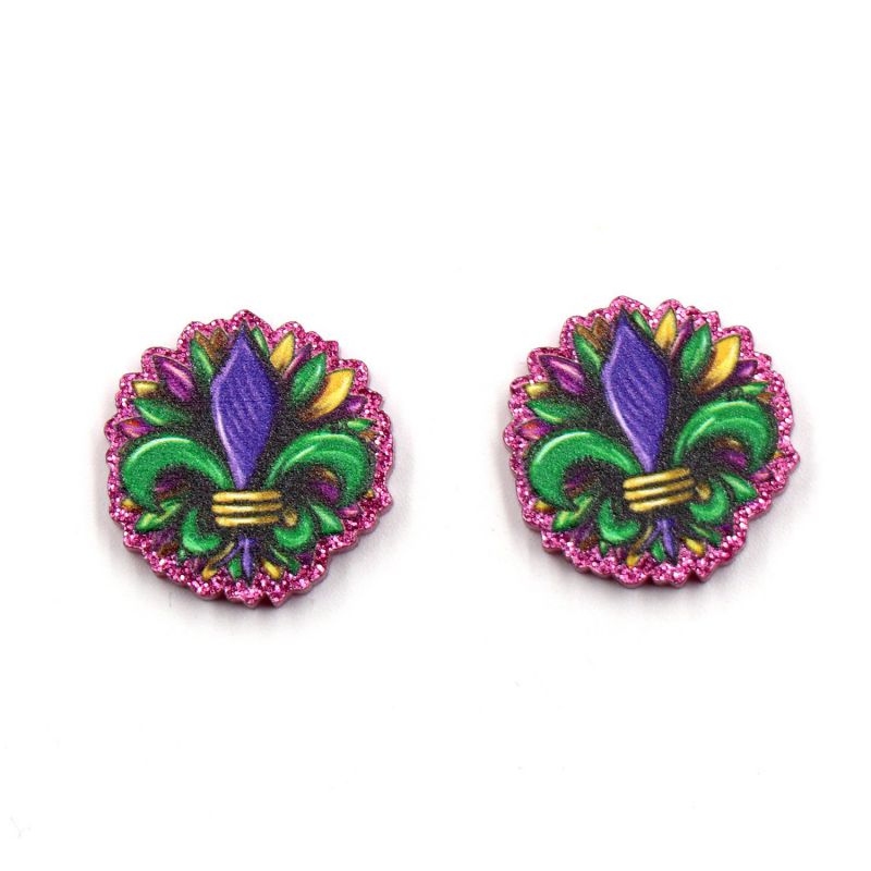 Iris Acrylic Earrings