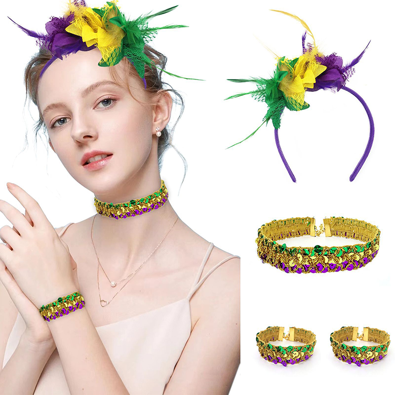 Carnival-bracelet (single) Colorful Sequin Bracelet