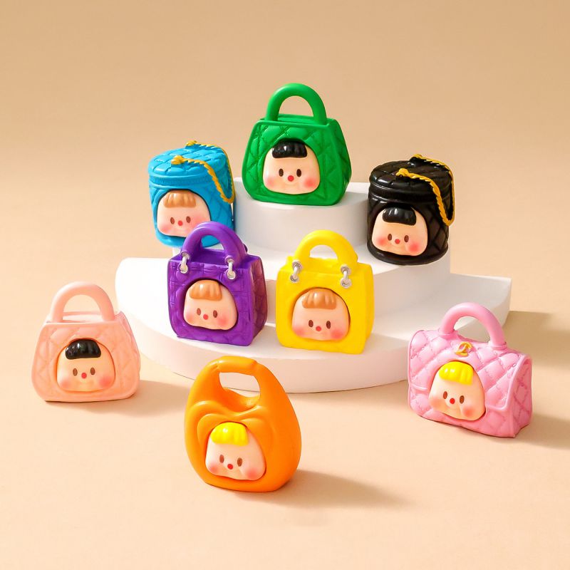 Bolsa De Resina Pequeños Adornos Tridimensionales.