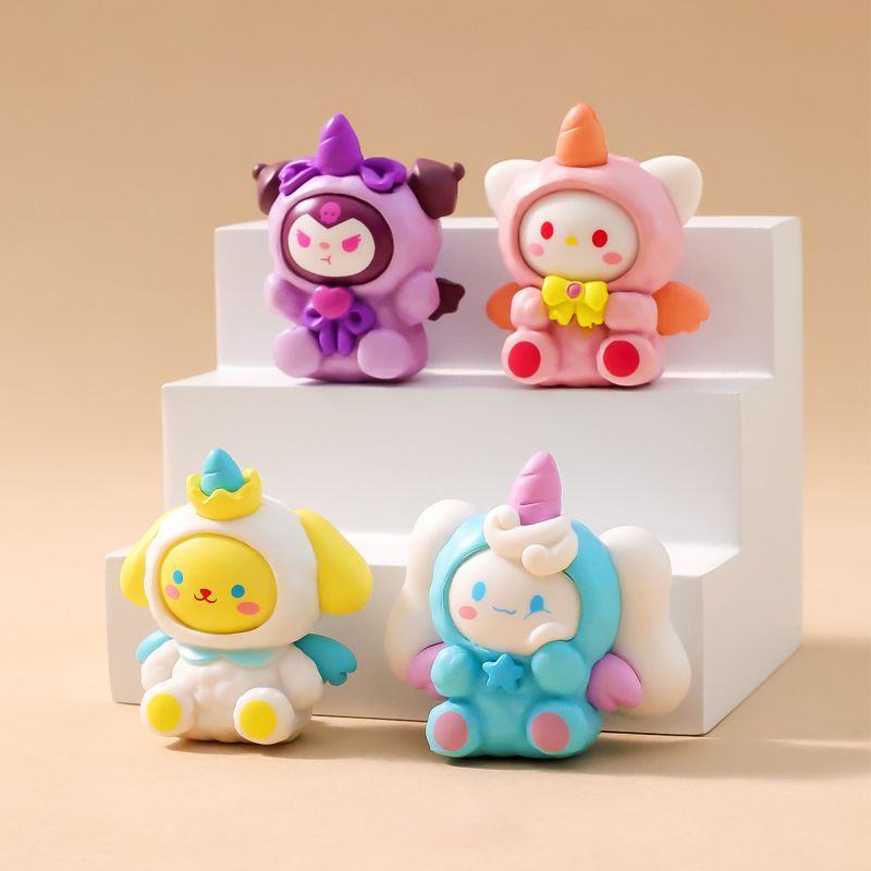 Adornos De Muñecas De Dibujos Animados De Resina.