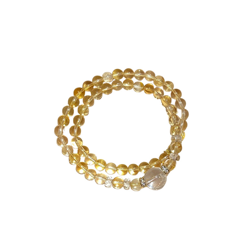 Pulsera Con Cuentas De Cristal