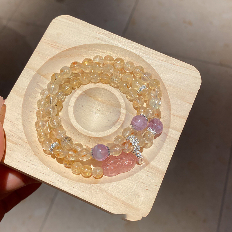 Pulsera De Cuentas De Cristal