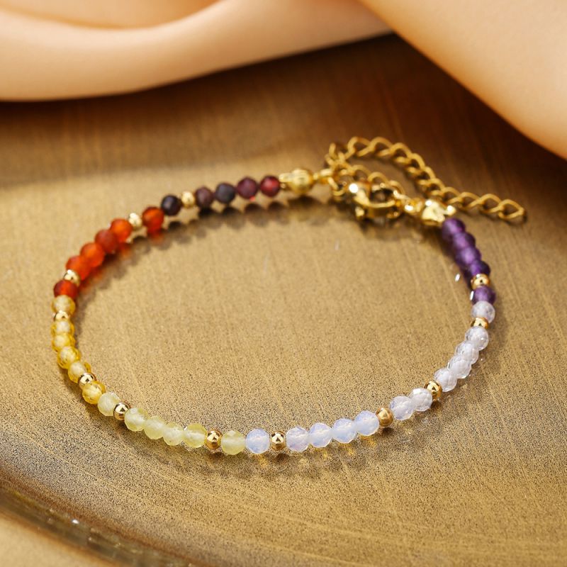 Pulsera De Cuentas De Cristal