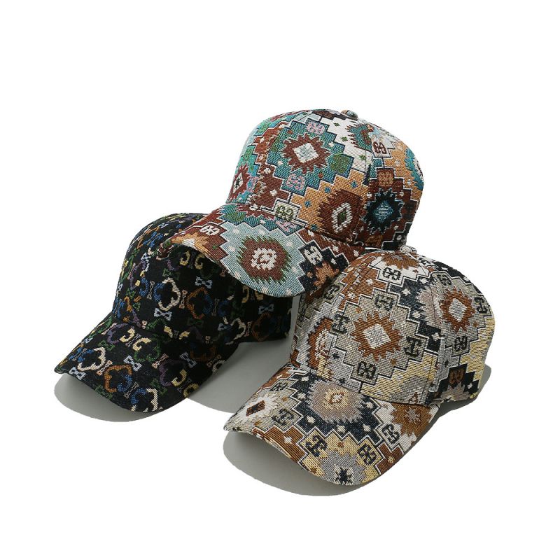 B Polyester Printed Baseball Cap