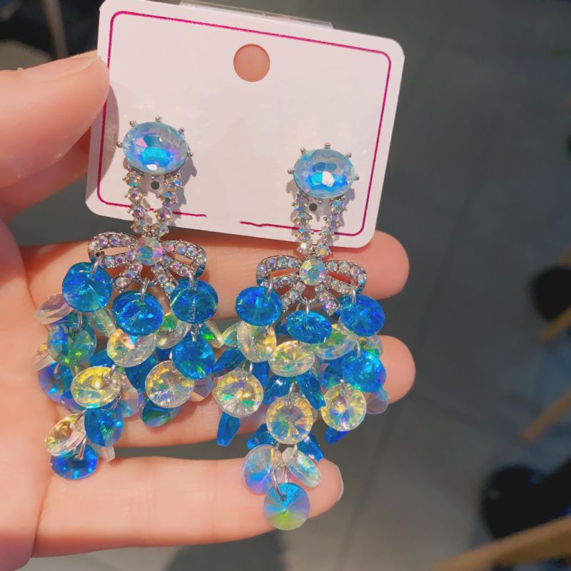 Pendientes Redondos Con Lazo Geométrico De Metal