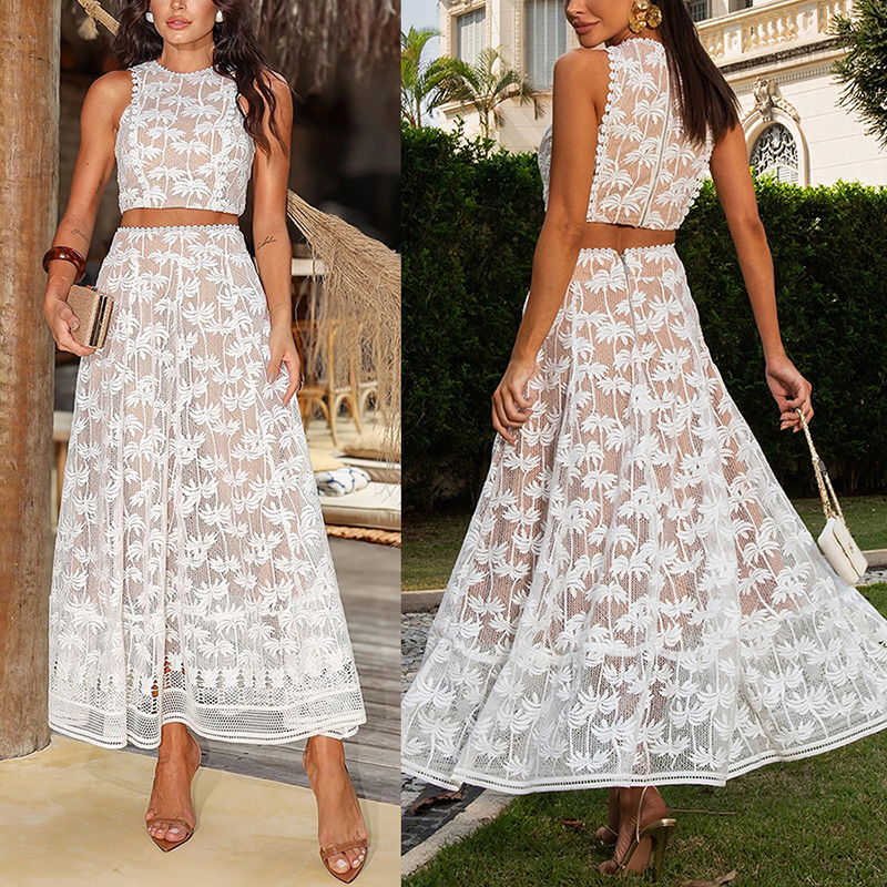 Skirt Polyester Embroidered Skirt