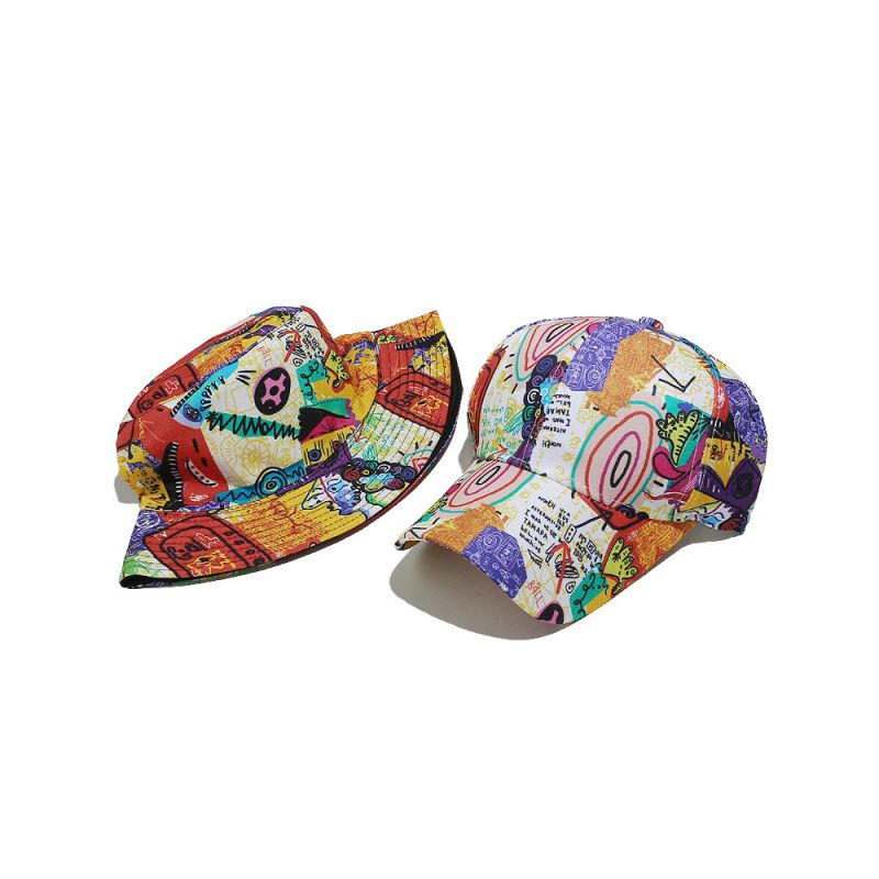 Bucket Hat Polyester Printed Bucket Hat