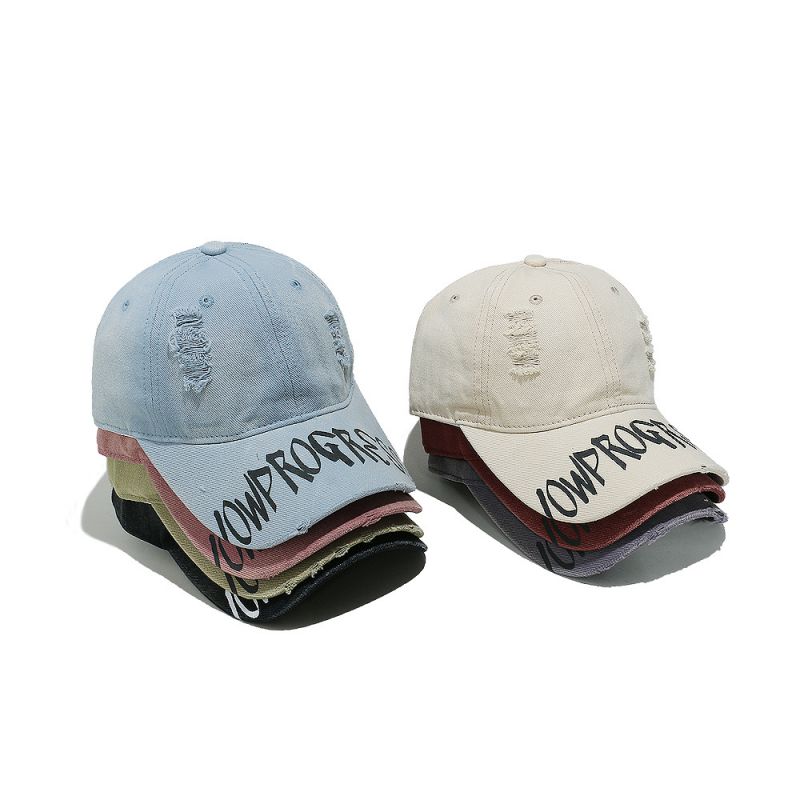 Gorra De Béisbol Con Estampado De Letras