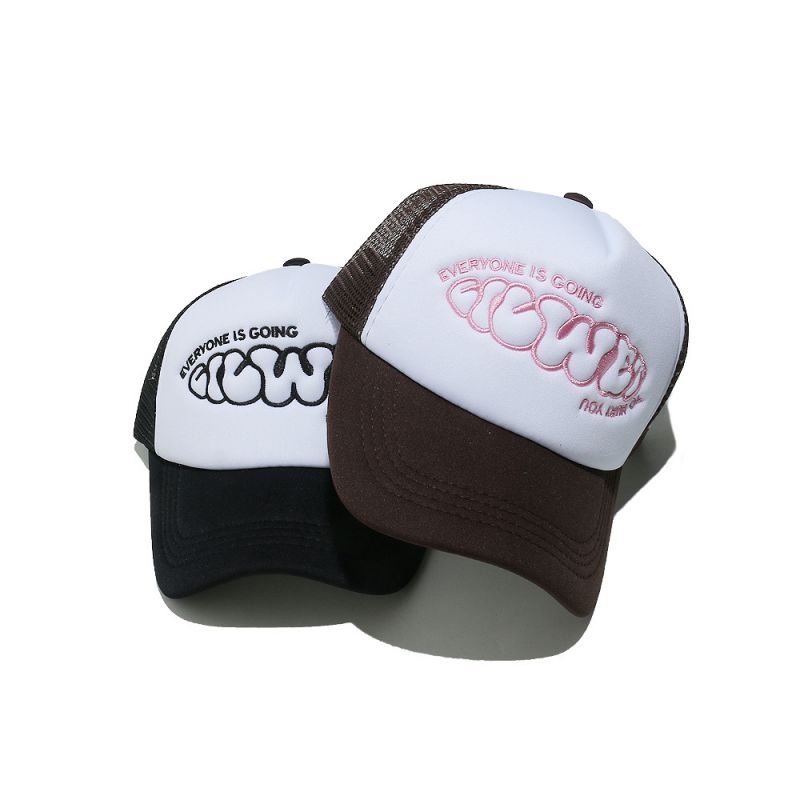Gorra De Béisbol Estampada De Poliéster