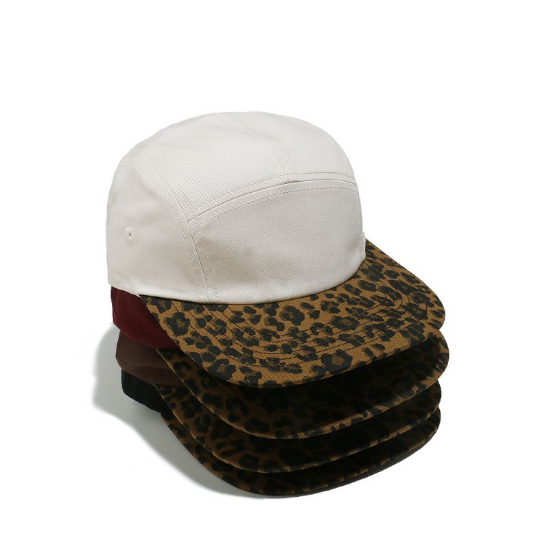 Gorra De Béisbol Con Estampado De Leopardo