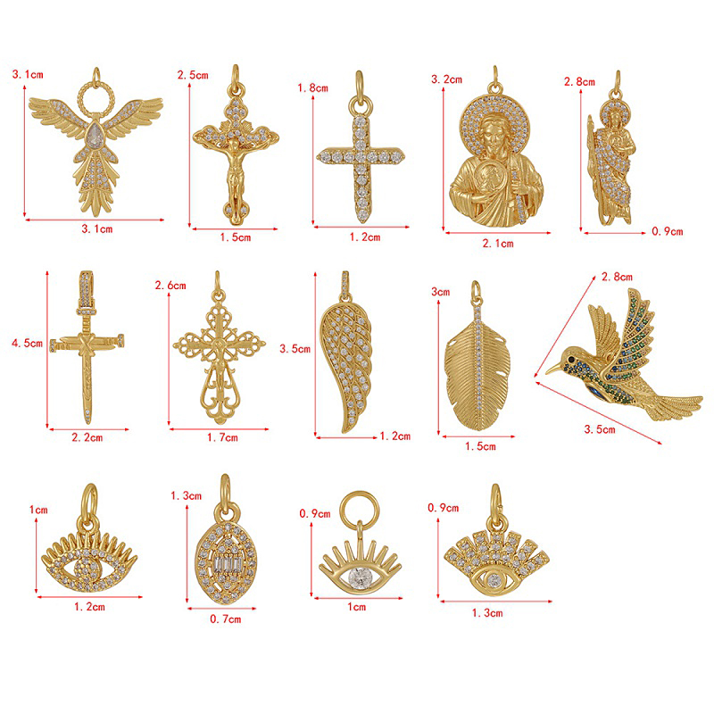 Accesorios Para Retratos Con Incrustaciones De Cobre Y Circonitas