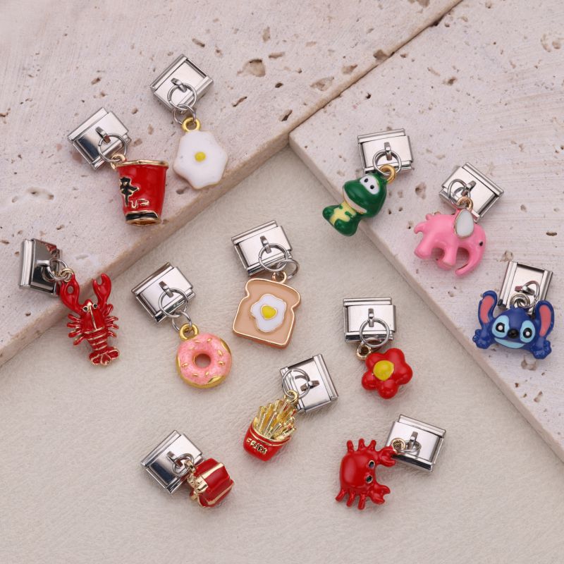 Accessory 1# Stainless Steel Geometric Square Module Accessories
