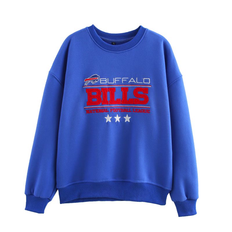 Sudadera Con Cuello Redondo Y Estampado