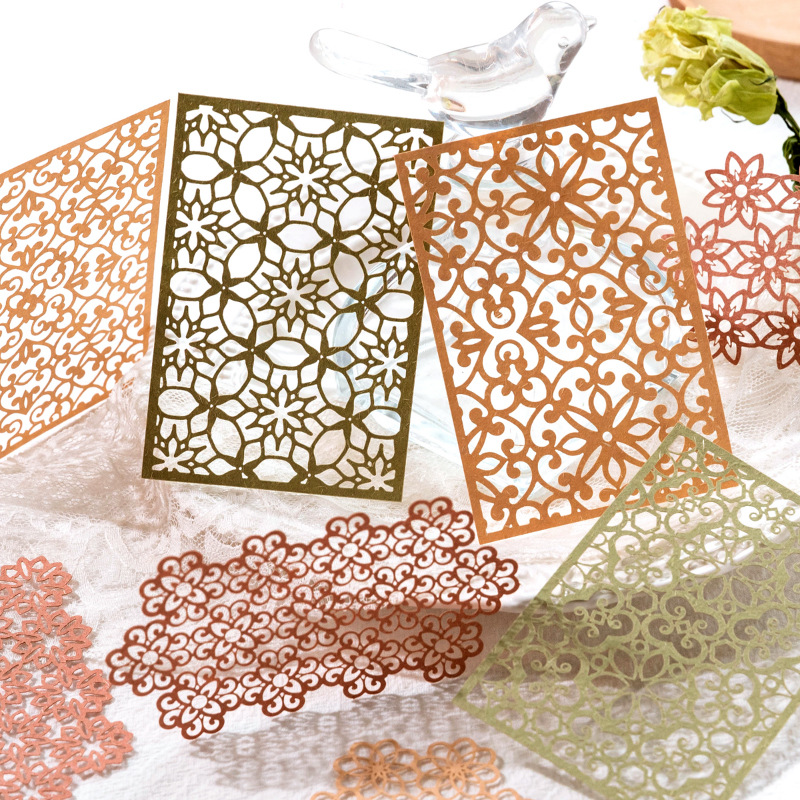 Butterfly Land Lace Hollow Pattern Diy Handbook Base Material