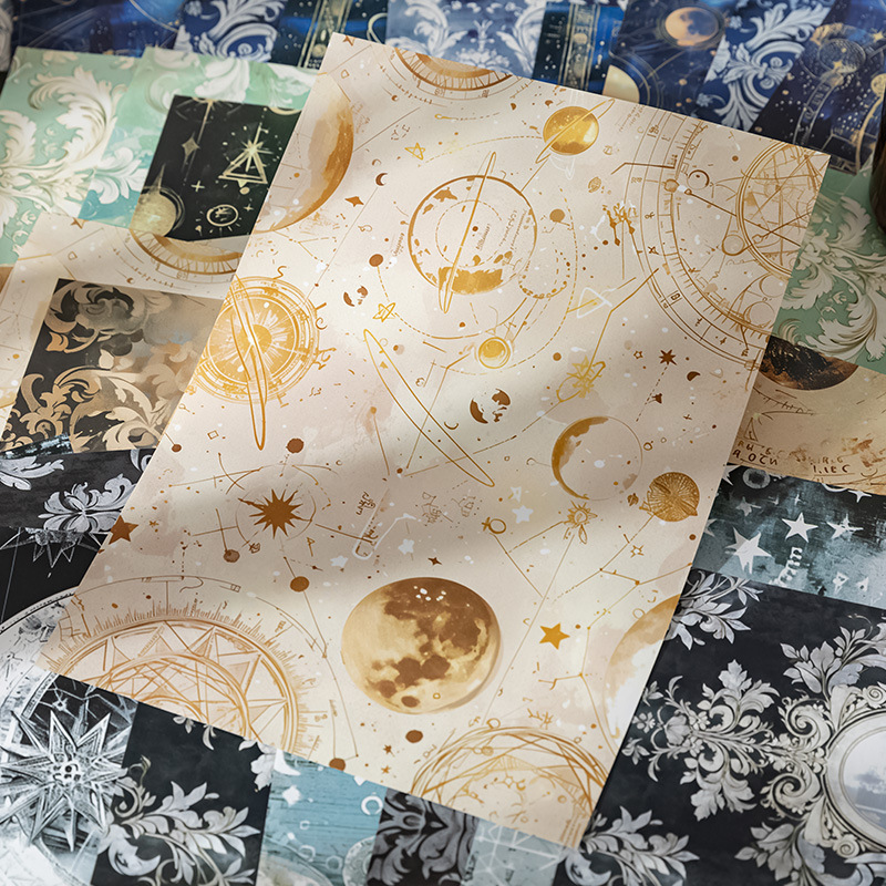Magic Storm Printed Tear-away Notebook Backing Paper