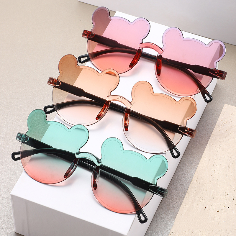 Orange Pc Bear Children's Sunglasses