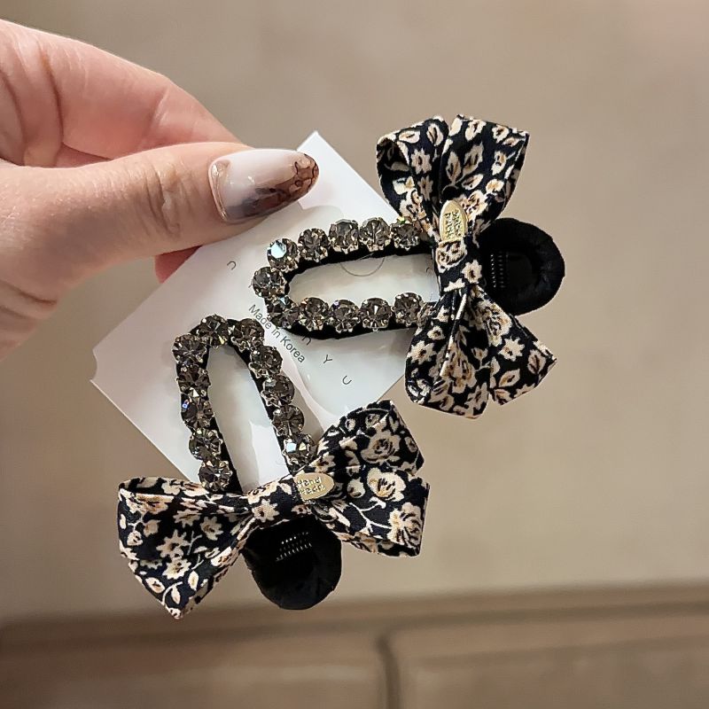 Horquilla Con Lazo De Diamantes De Imitación