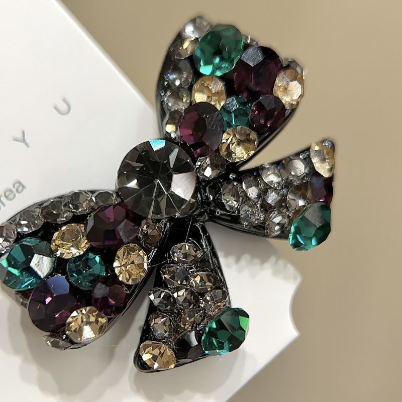 Horquilla Con Lazo De Diamantes De Imitación