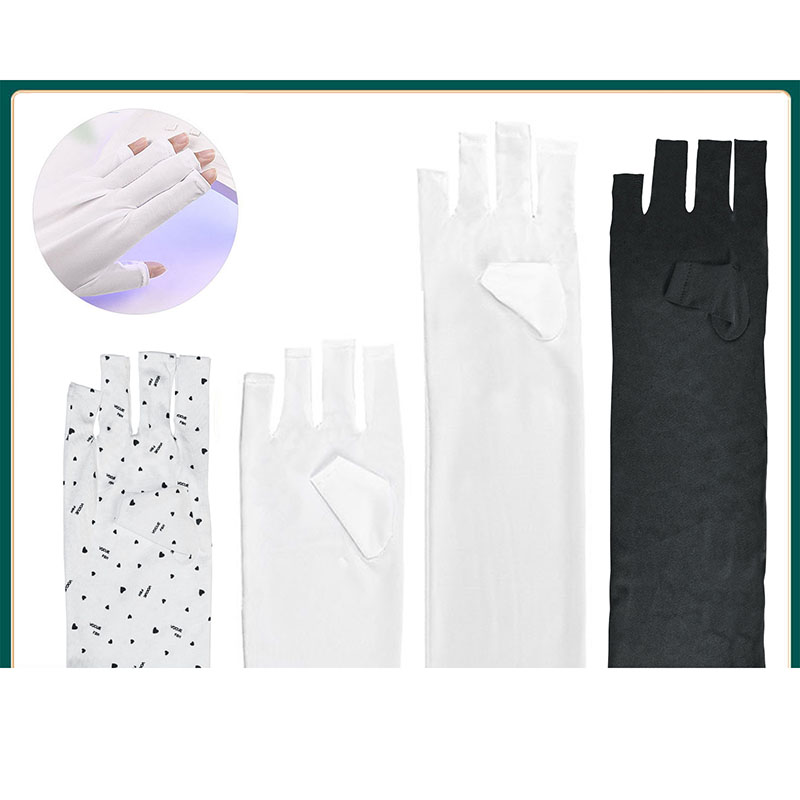 Fabric Heat-insulated Heating Lamp Fingerless Gloves