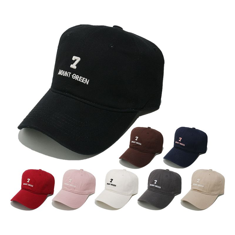 Gorra De Béisbol Con Letras Bordadas