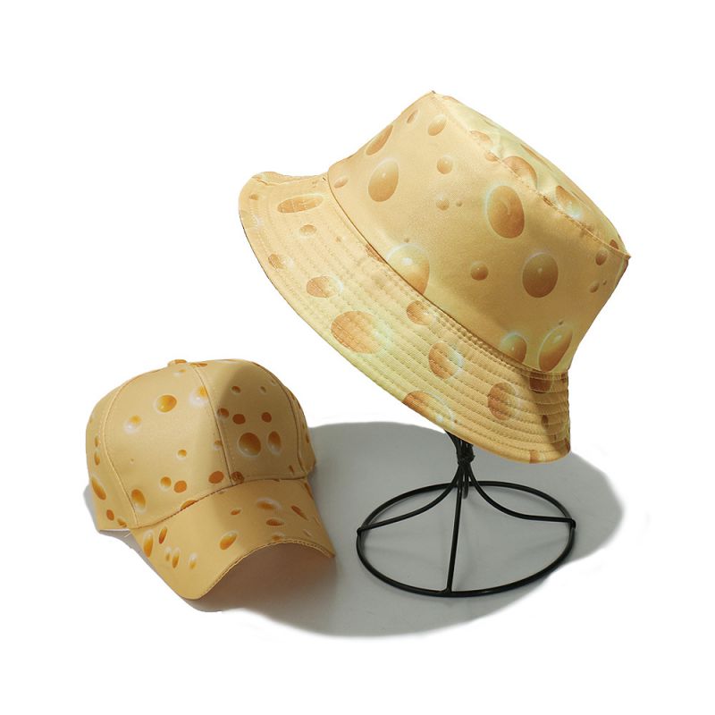 Sombrero De Pescador Con Estampado De Poliéster