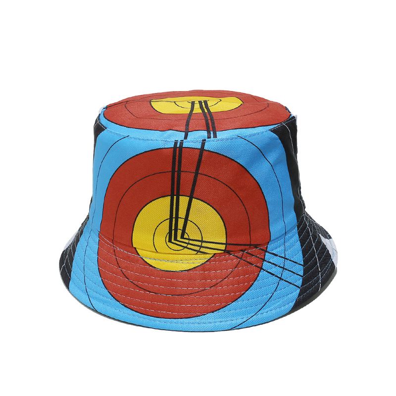 Sombrero De Pescador Con Estampado De Poliéster