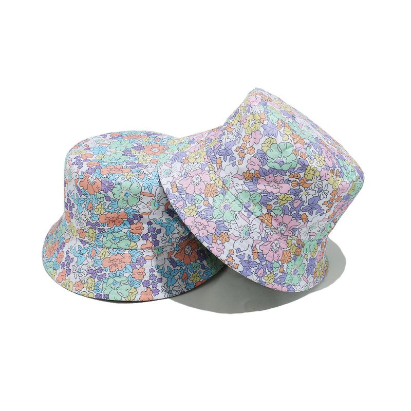 Sombrero De Pescador Con Estampado De Poliéster