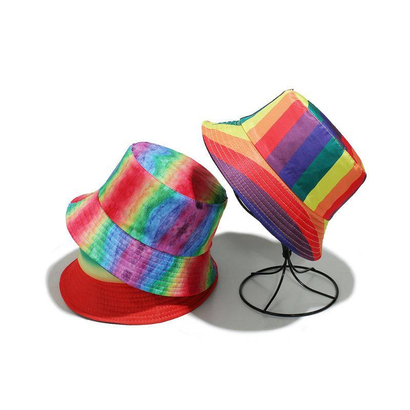 Sombrero De Pescador Con Estampado De Poliéster
