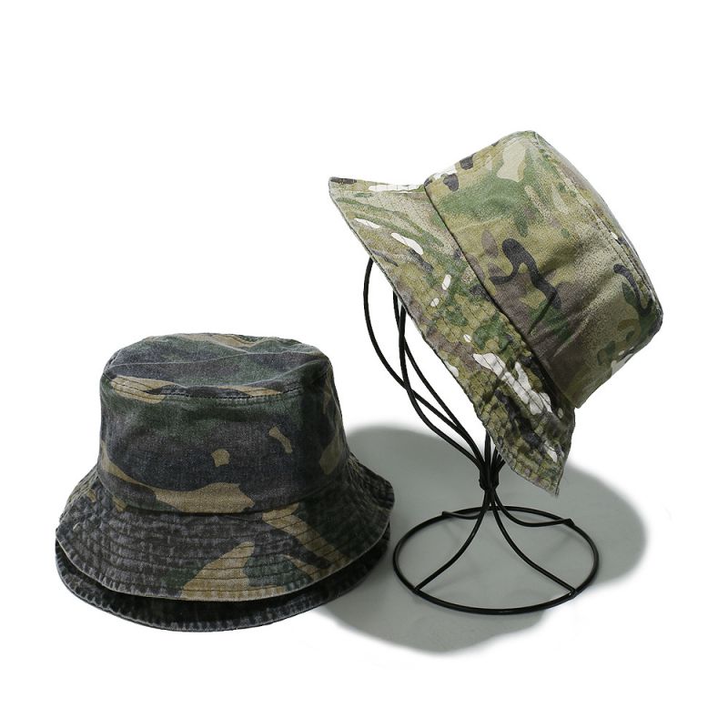 Sombrero De Pescador Con Estampado De Poliéster