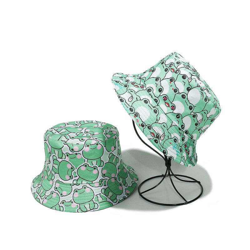 Sombrero De Pescador Con Estampado De Poliéster