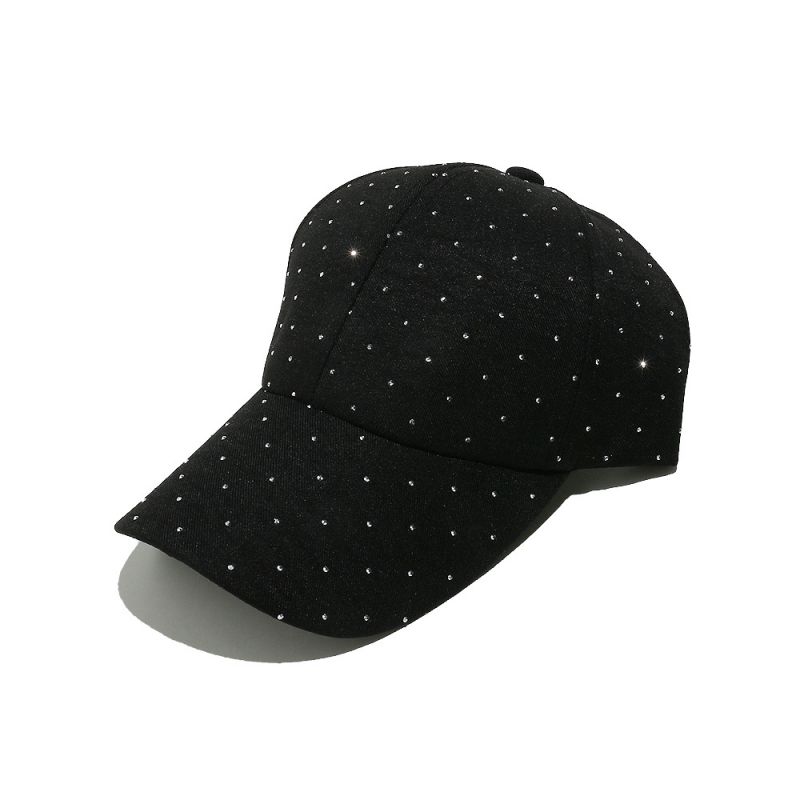Gorra De Béisbol De Poliéster Con Diseño De Diamante