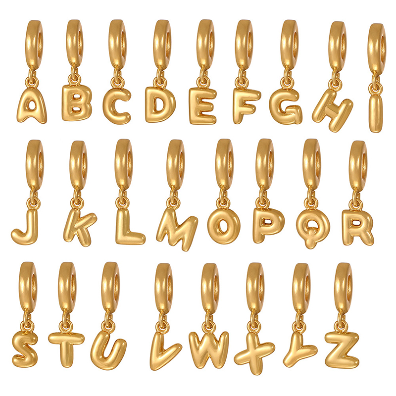 Accesorios De Cobre Con 26 Letras (sin Cadena)