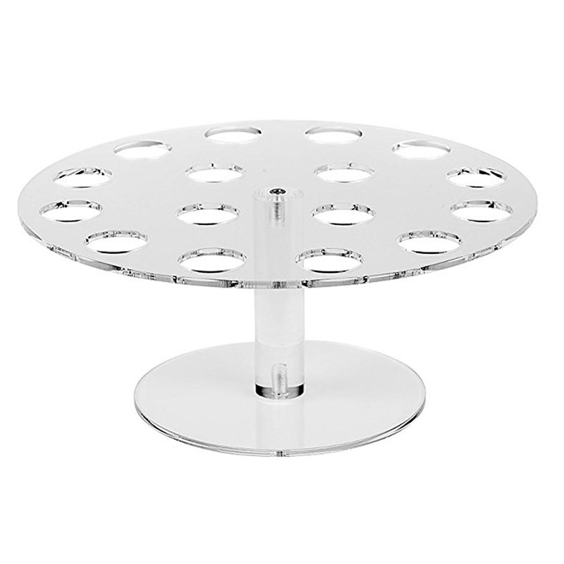 Soporte Para Cono De Helado De Acrílico Transparente De 16 Agujeros