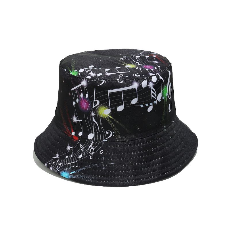 Sombrero De Pescador Con Estampado De Poliéster