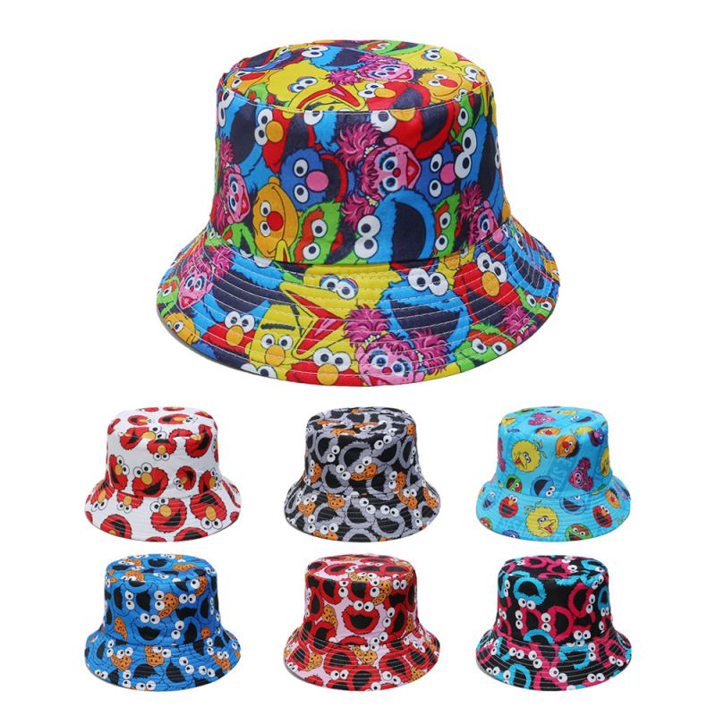 Sombrero De Pescador Con Estampado De Poliéster
