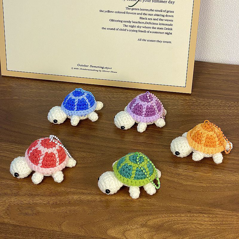 Muñeca De Tortuga Tejida