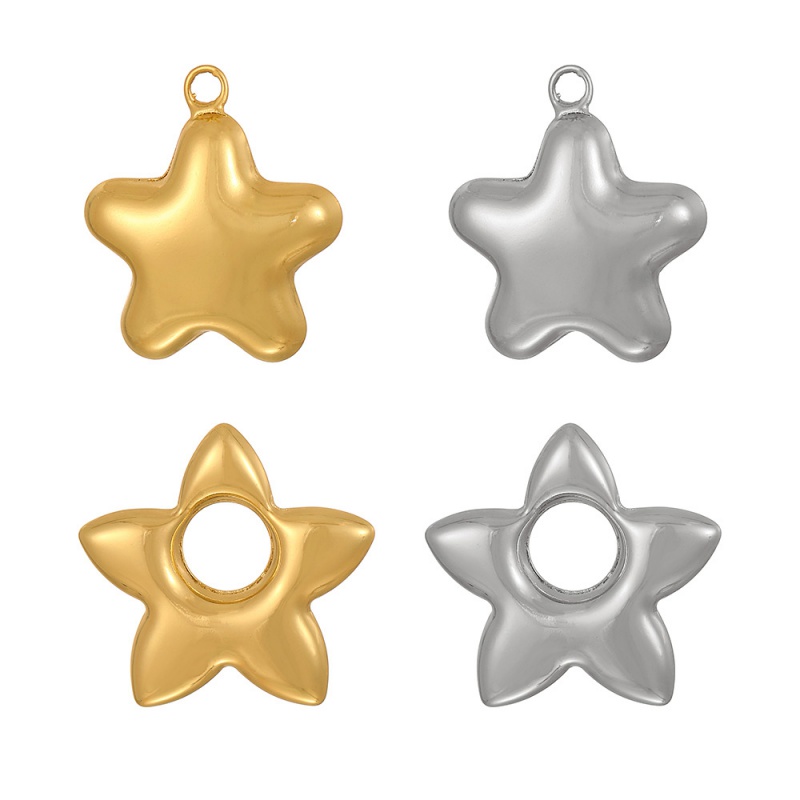 Accesorios De Estrella De Cinco Puntas De Cobre (sin Cadena)