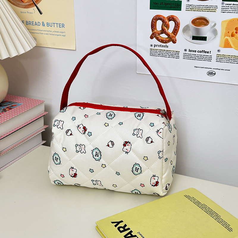Bolsa De Almacenamiento De Gran Capacidad Con Estampado De Nailon