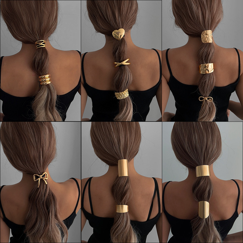 Hair Rope 13 Alloy Smooth Curved Hair Rope