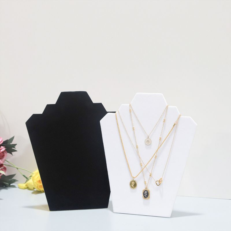 Expositor Plegable De Franela Para Joyas