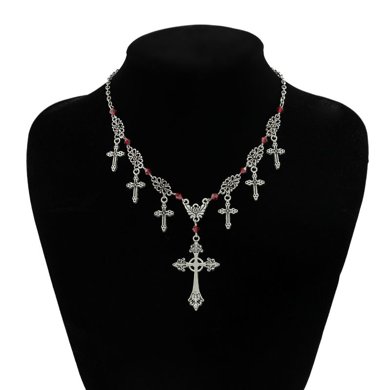 Necklace 1# Alloy Cross Necklace