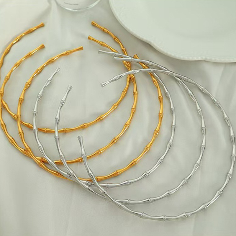 Collar De Bambú De Acero De Titanio